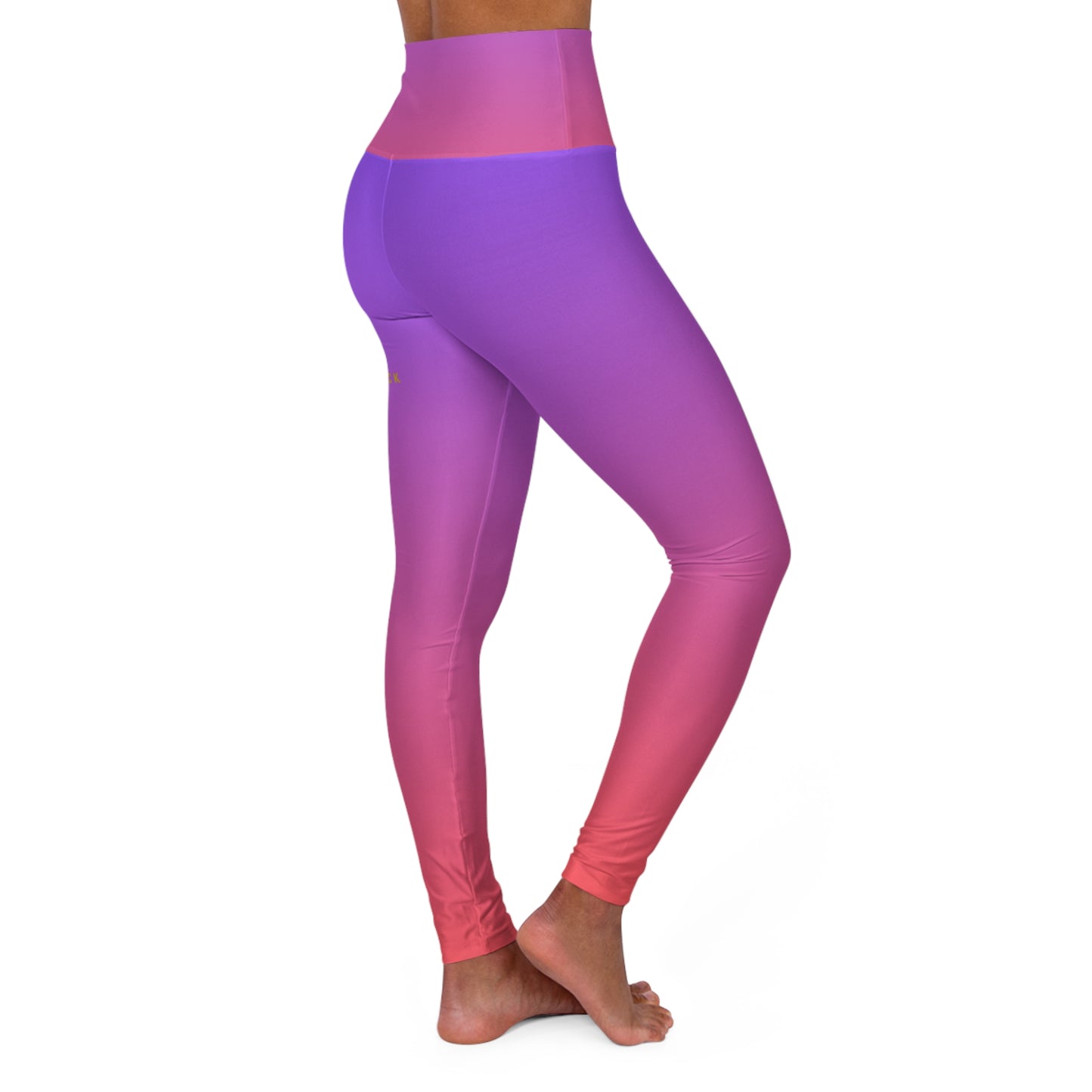 High Waisted Gradient Yoga Leggings for Active Women - Perfect for Fitness & Wellness