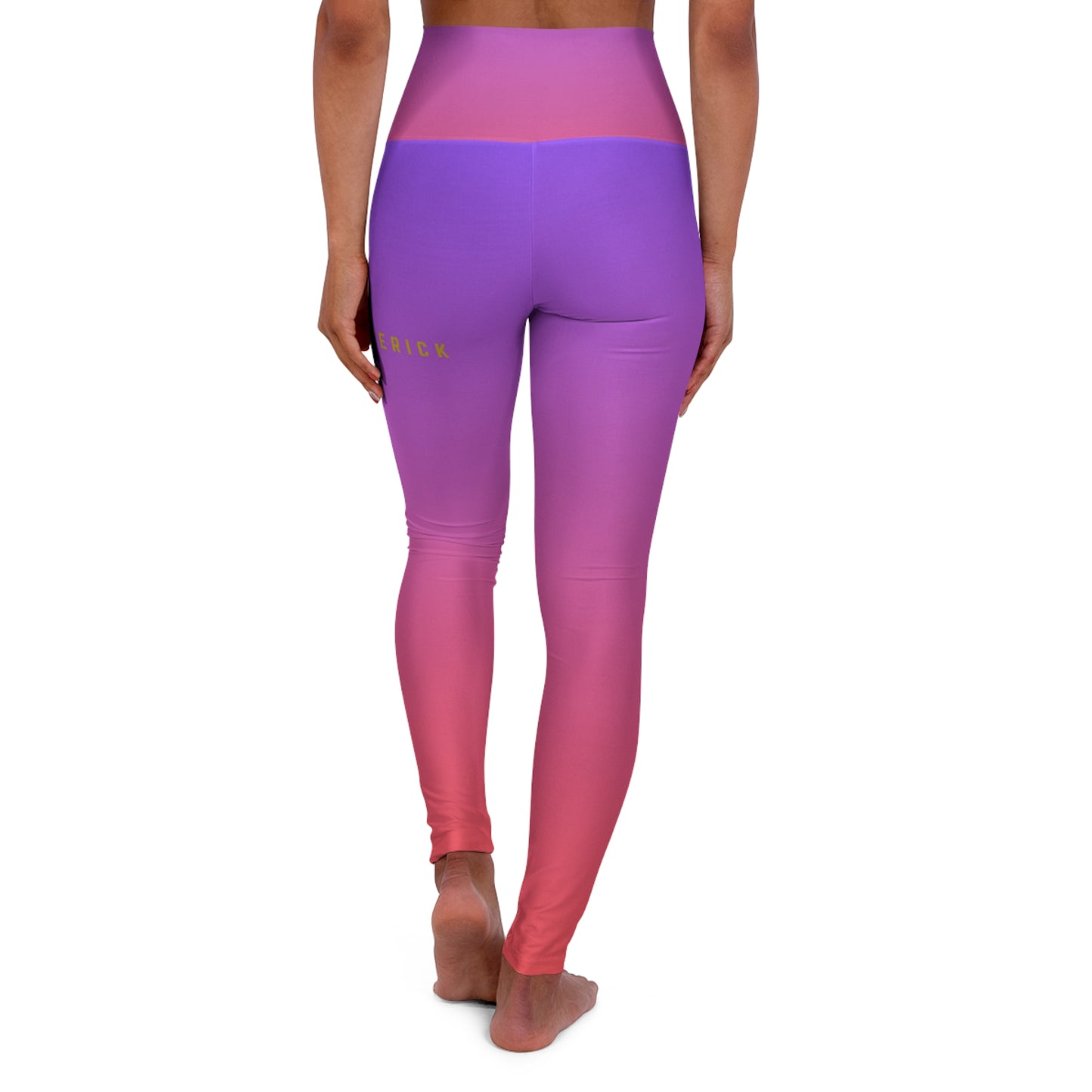 High Waisted Gradient Yoga Leggings for Active Women - Perfect for Fitness & Wellness