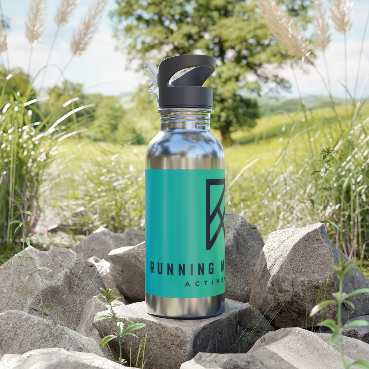 Stainless steel water bottle