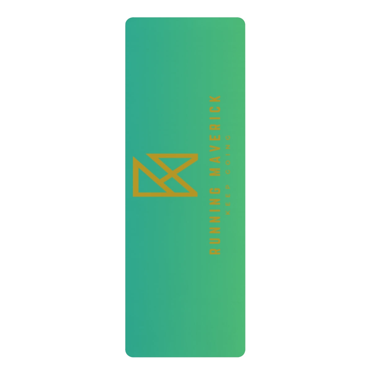 Rubber yoga mat